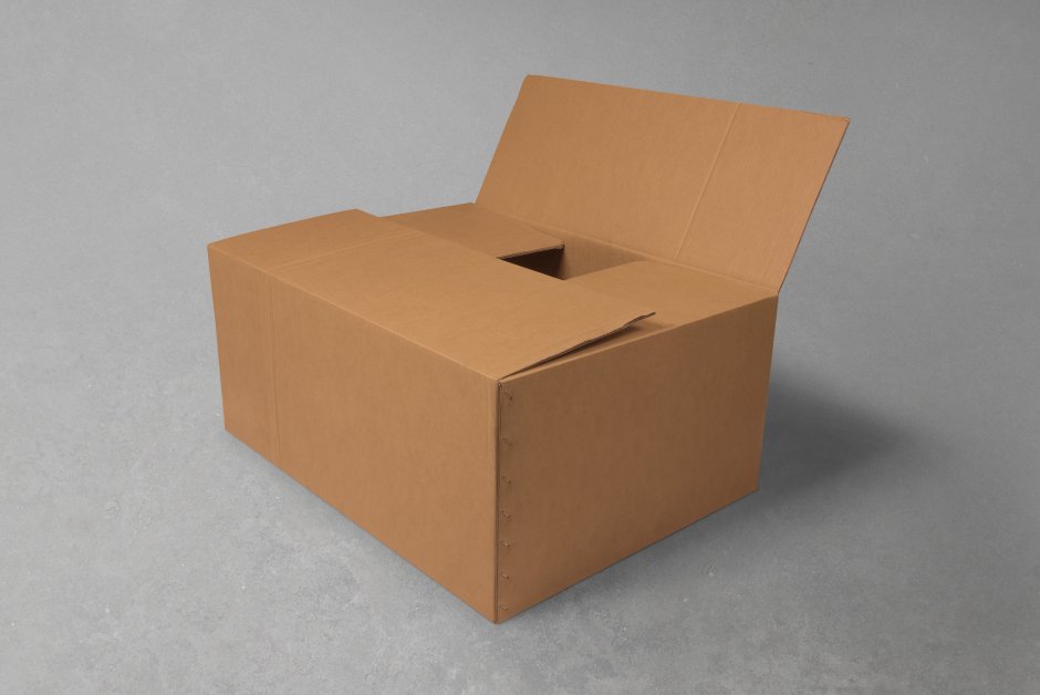 Mockup картонной коробки