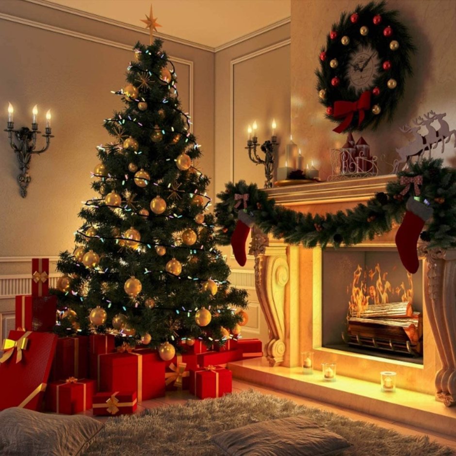 Новогодняя елка Рождество