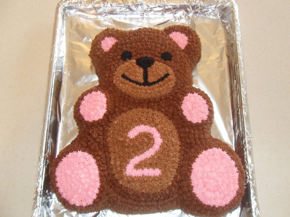 Муссовый торт Маша и медведь