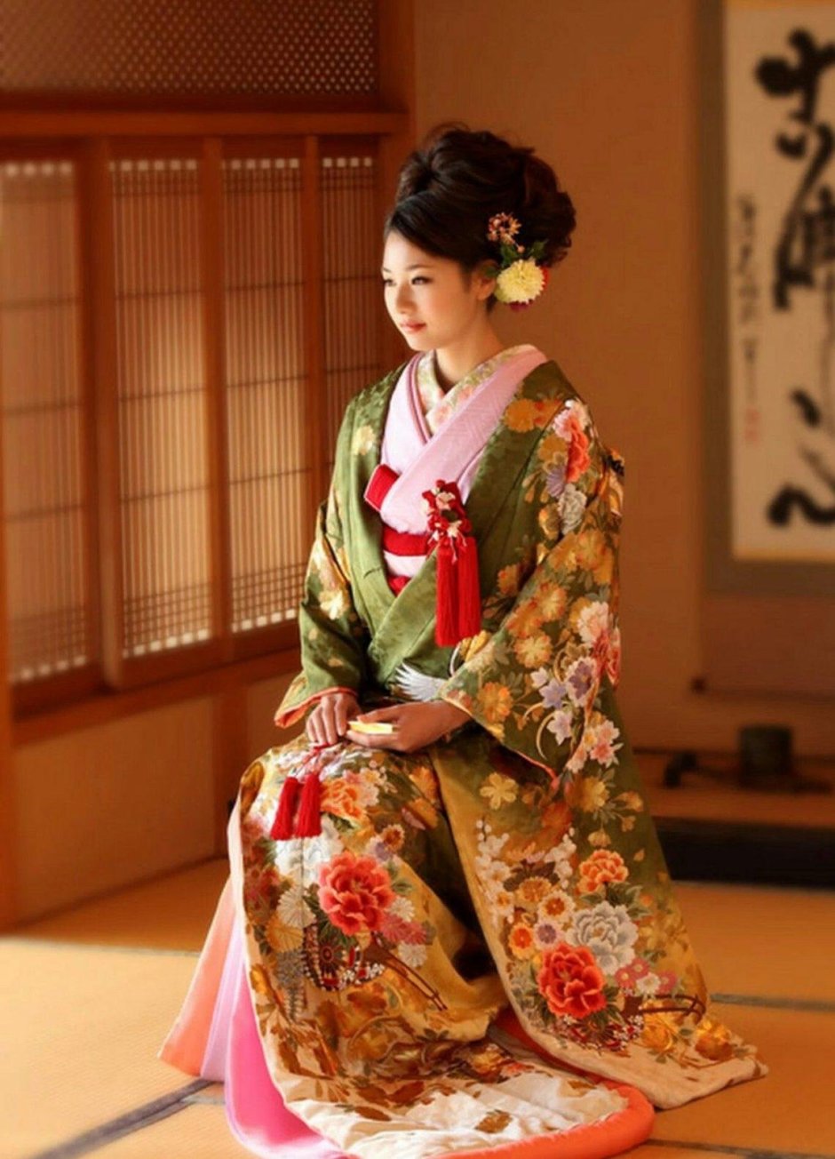 Свадебные кимоно японок