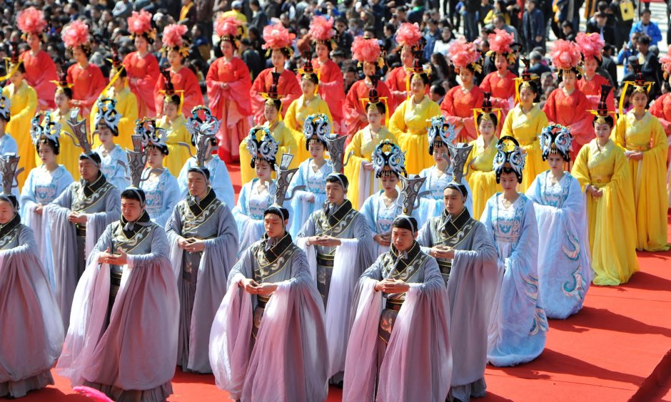 Цинмин праздник в Китае