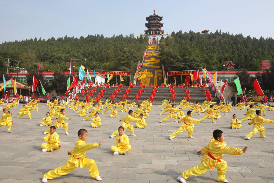 Кунг-фу монастырь Шаолинь