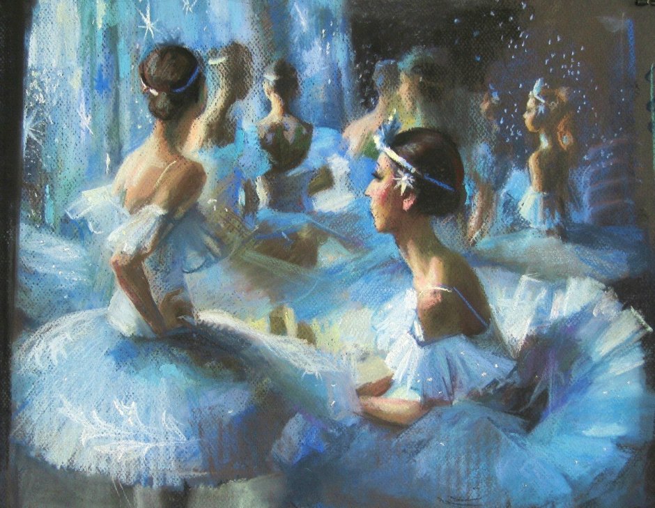Анастасия Вострецова балет живопись