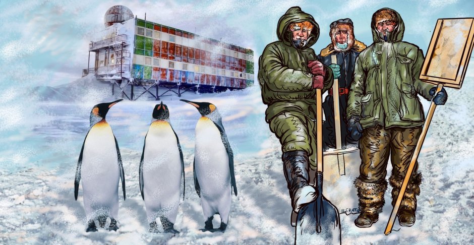 Валдис Пельш Экспедиция в Антарктиду