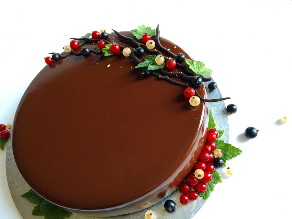 Торт шоколадно Карамельный латте