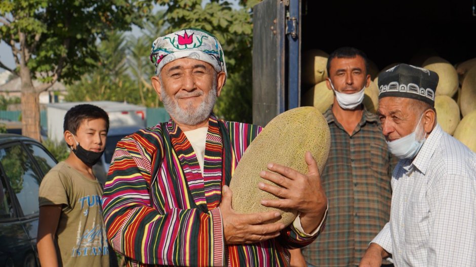 Праздники тыквы в Таджикистане