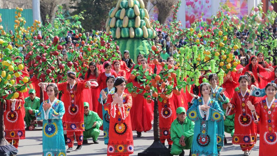 Навруз 2019 карнавал Душанбе