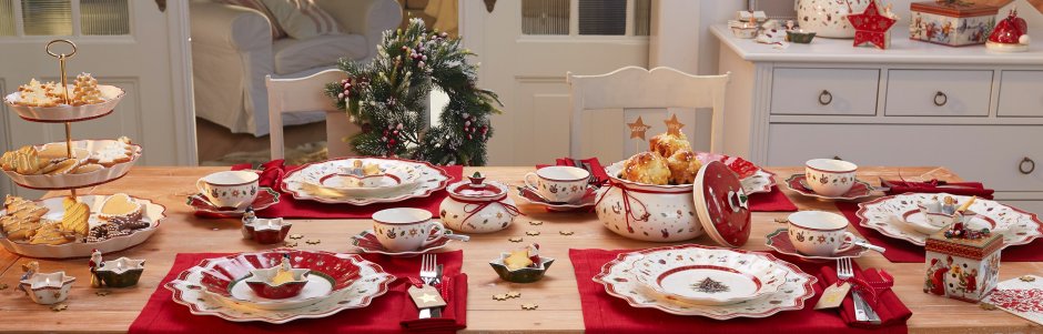 Рождественская посуда Villeroy Boch