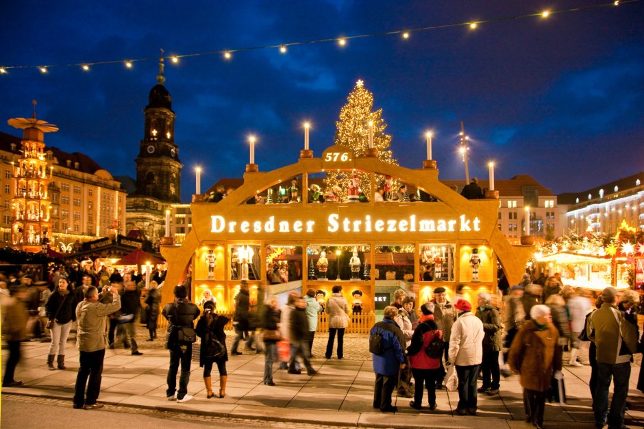 Штрицельмаркт в Дрездене