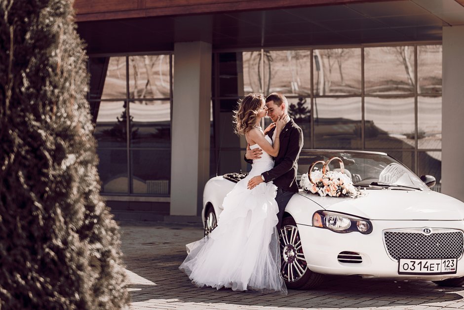 Свадебные фото с авто СПБ