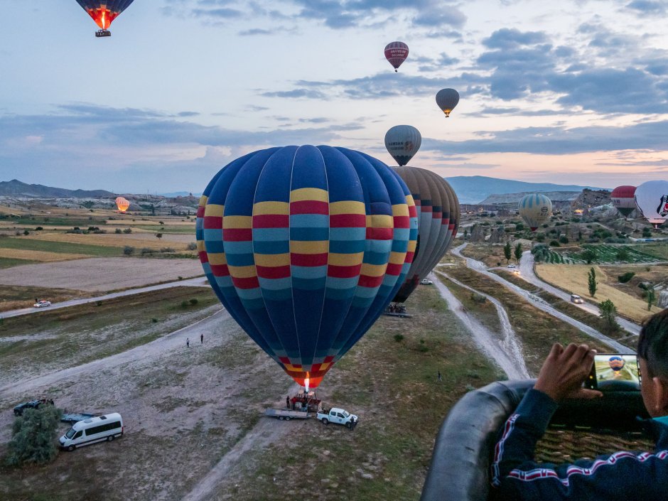 Фестиваль воздушных шаров в Крыму белая скала