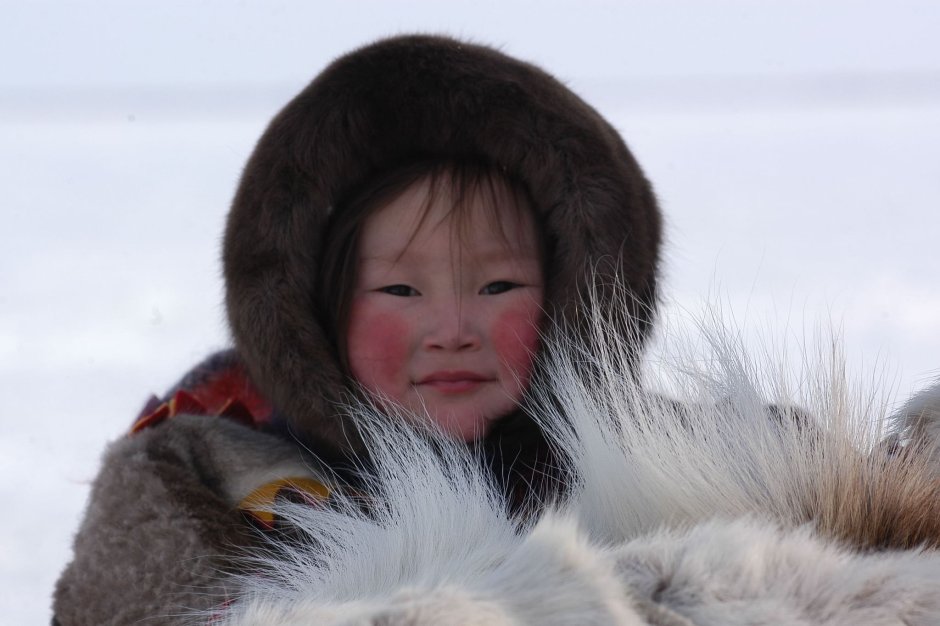 Эскимосы в Арктике