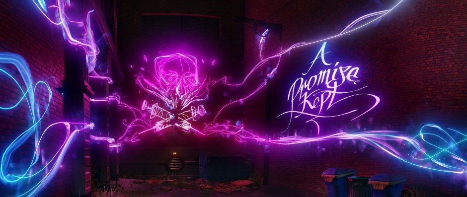 Infamous second son неон