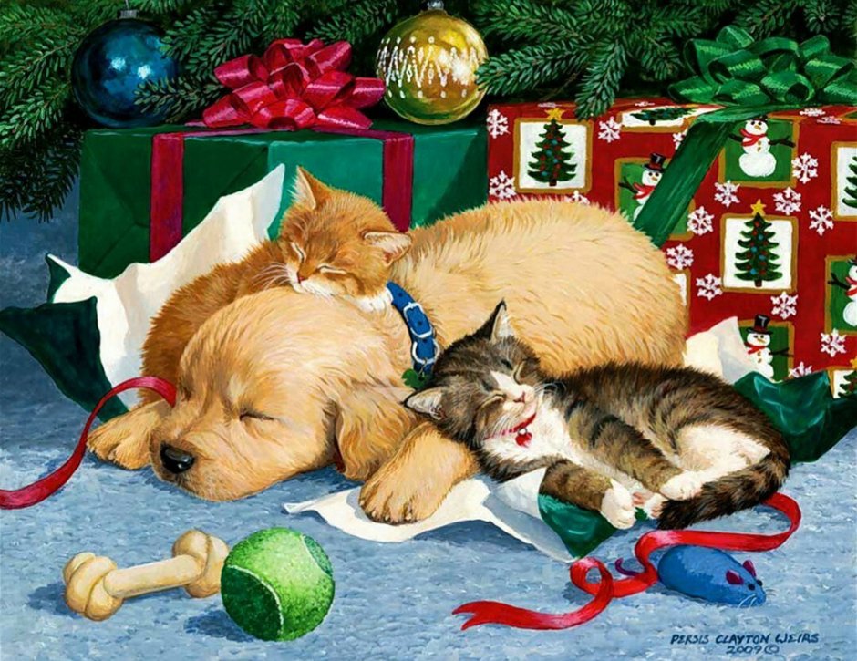 Персис Клейтон Вейерс картины Рождество
