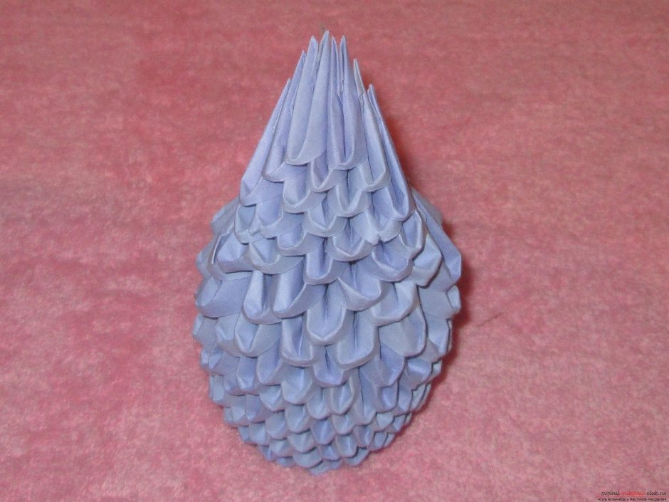 Модульное оригами новогодние шары
