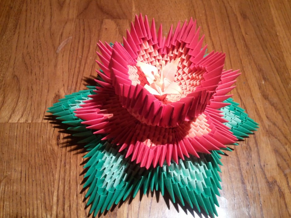 Модульное оригами украшение для Диников конных