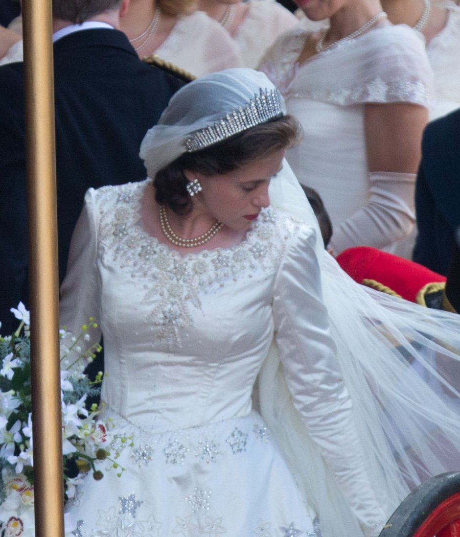 Коронационного платья Елизаветы II