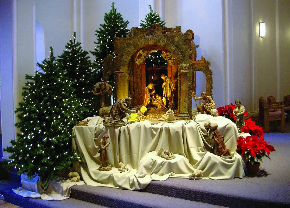 Открытки с Рождеством католическим и новым годом