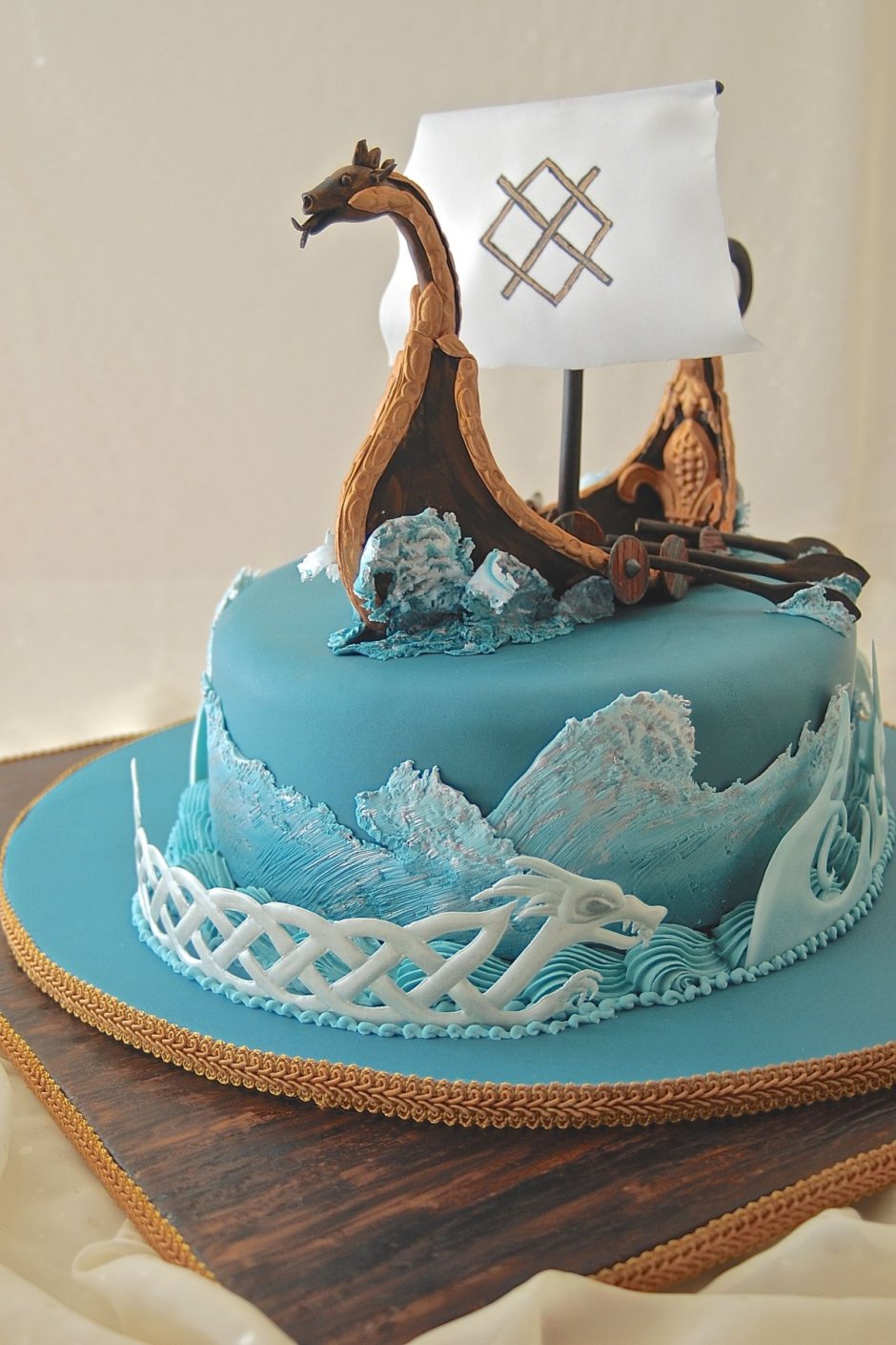 Торт в стиле викингов