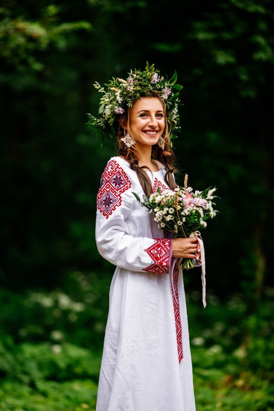 Польское национальное свадебное платье