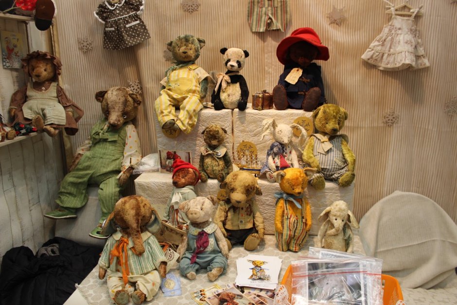 Выставка ярмарка кукол на Тишинке