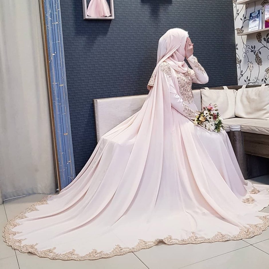 Мусульманка никаб свадьба