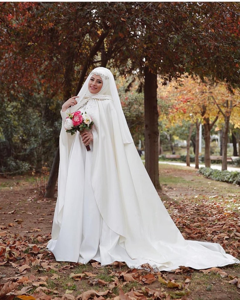 Свадебные платья для мусульманок 2020