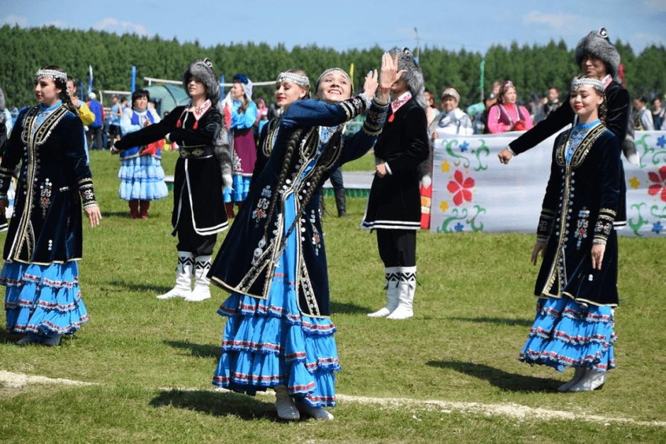 Башкирские народные праздники Сабантуй