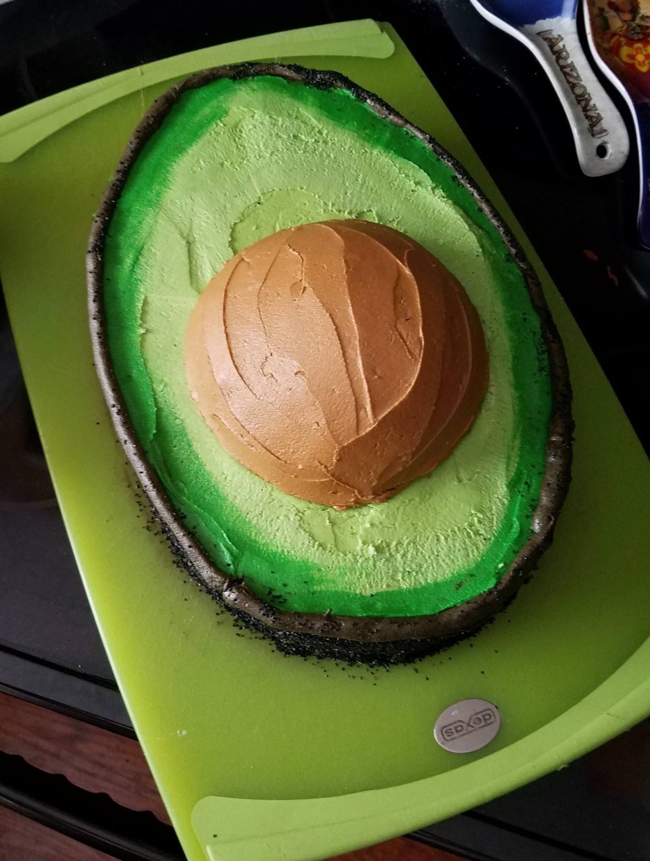 Пирожное авокадо муссовое