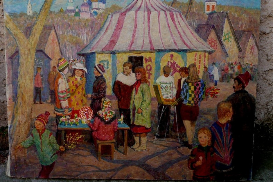 Рисуем Нижегородскую ярмарку
