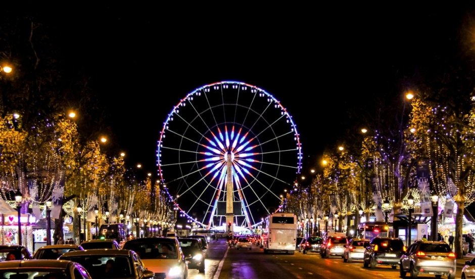 Диснейленд Париж колесо обозрения