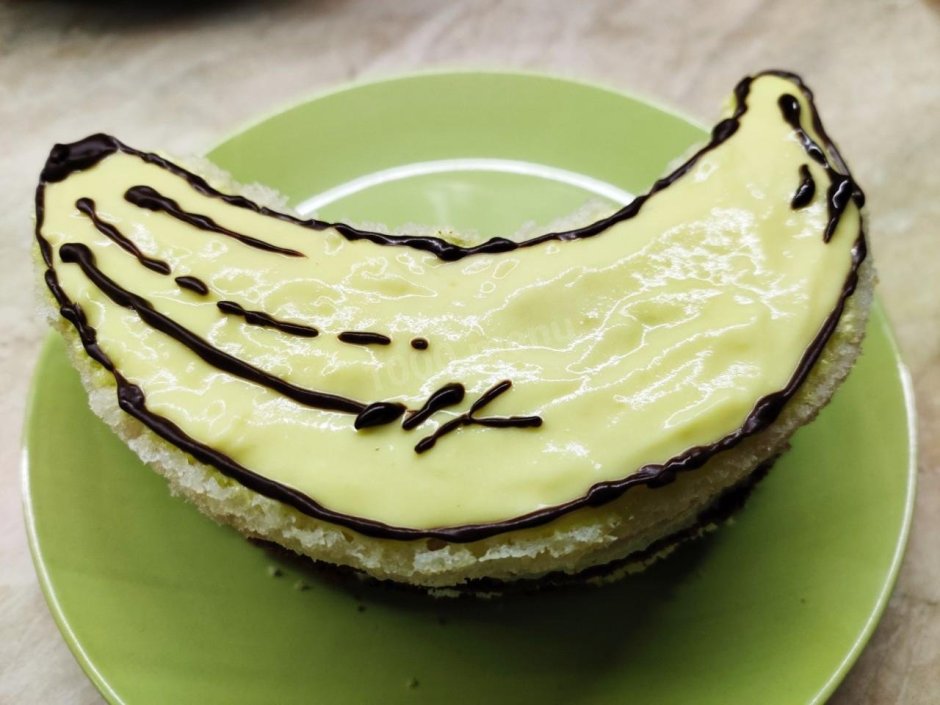 Банановый остров торт от Алины Ахмадиевой