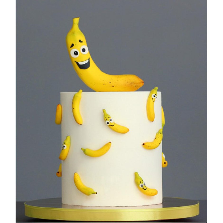 Торт в форме банана