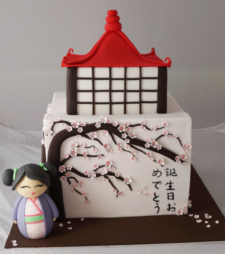 Тортики в японском стиле