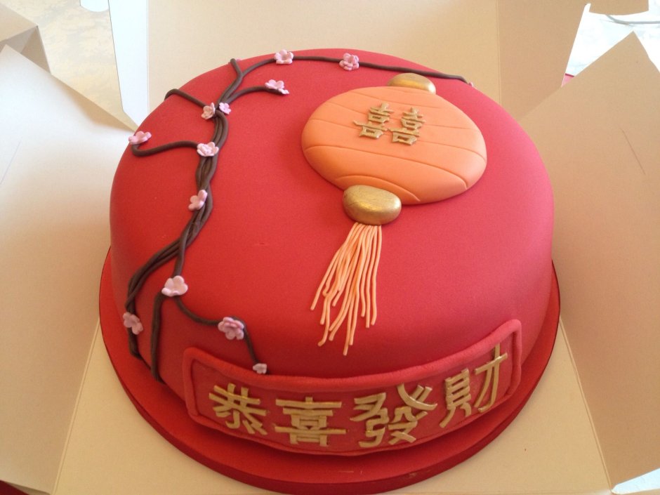 Корейский торт на день рождения