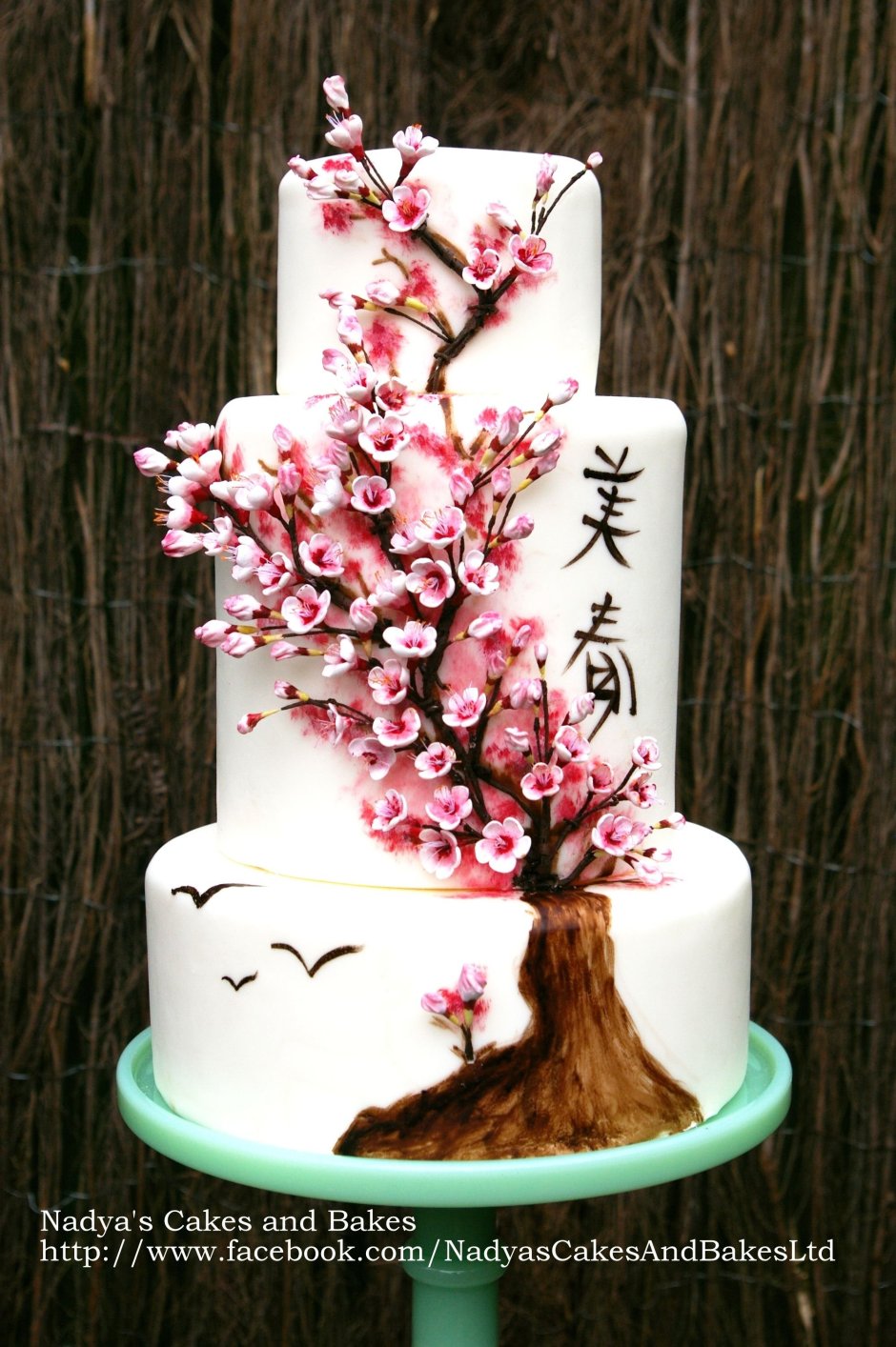 Свадебный торт в японском стиле