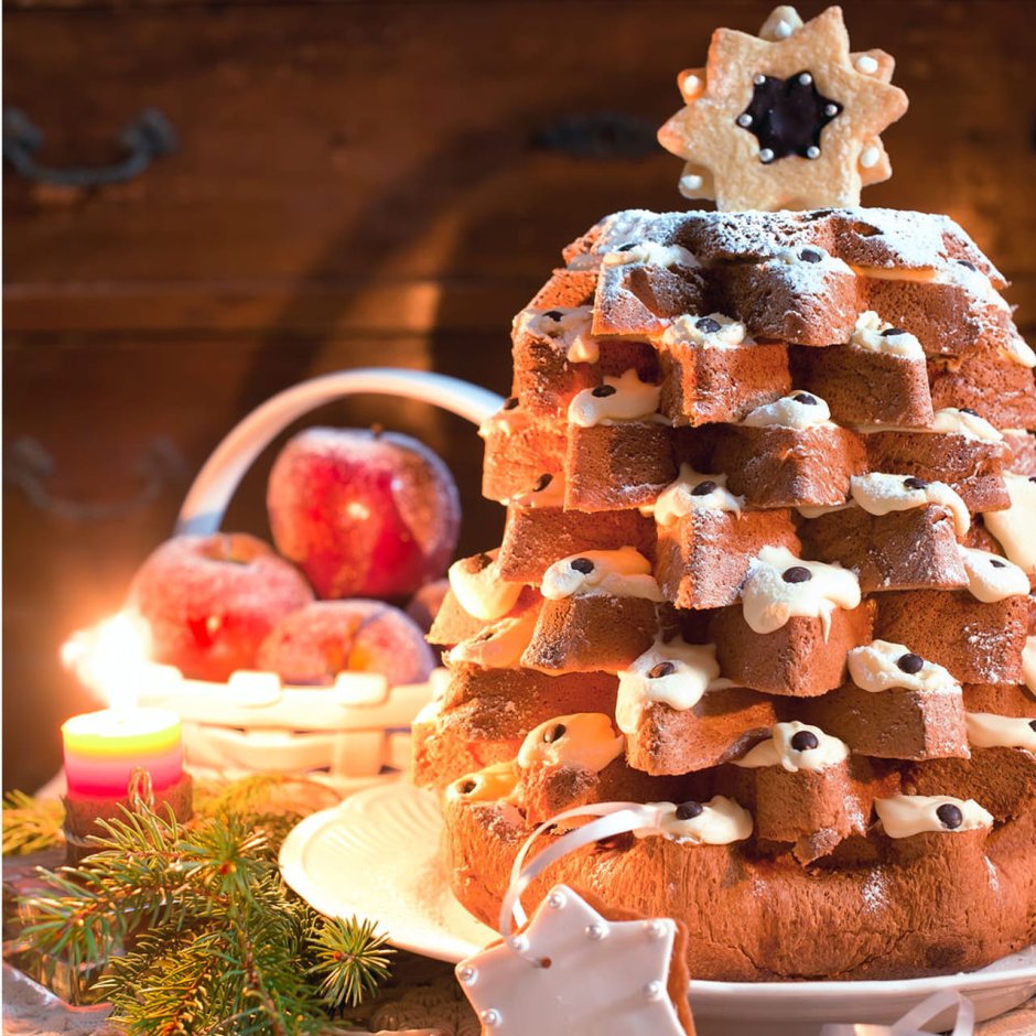 Рождественский итальянский торт Панфорте