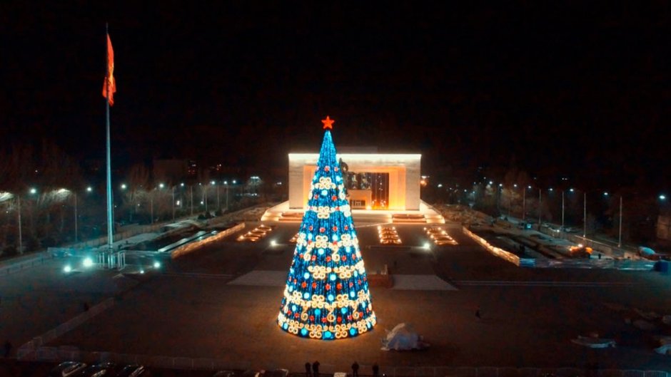 Президентская елка 2020 Бишкек