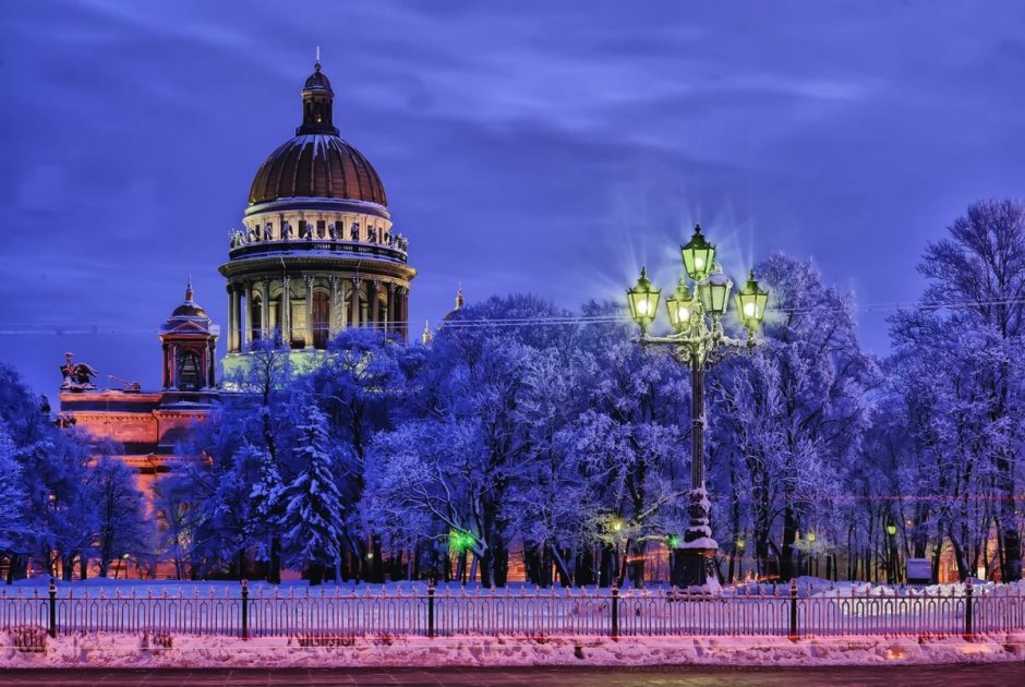 Сказочный зимний Петербург