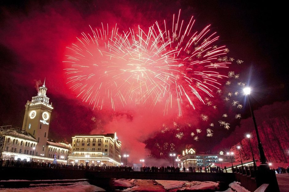 Красная Поляна Сочи новый год