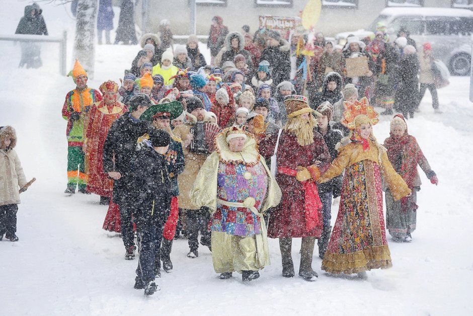 Масленица в кругу семьи