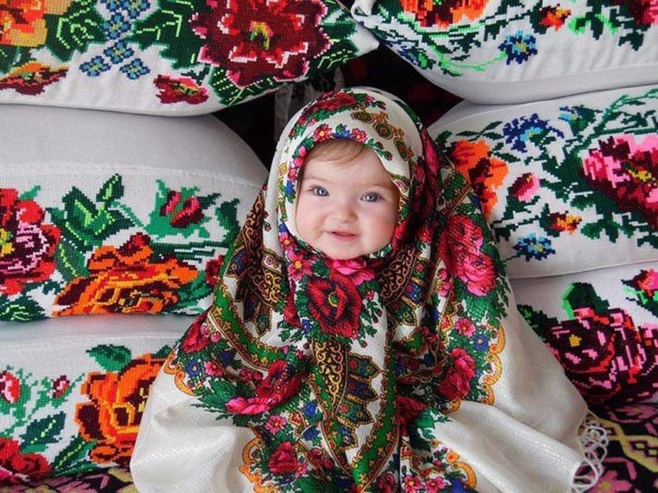 Праздник русского платка