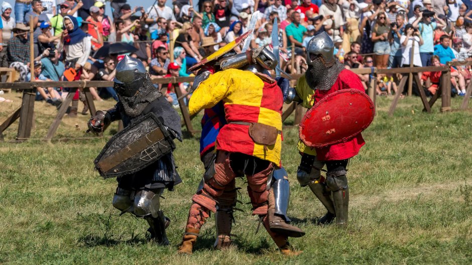 Болгары фестиваль средневекового боя