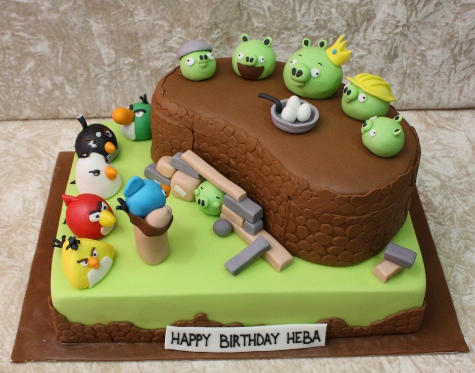 Торт Angry Birds