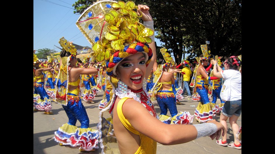 Фольклорный карнавал в Барранкилье, Колумбия