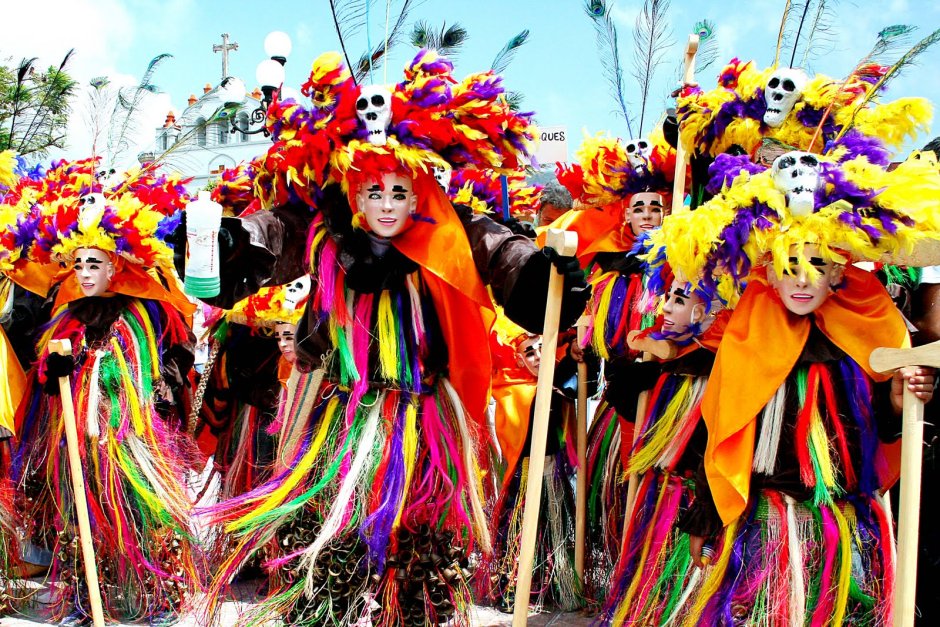 Новогодний карнавал в Колумбии