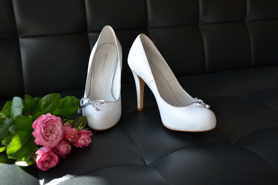 Туфли белые Свадебные