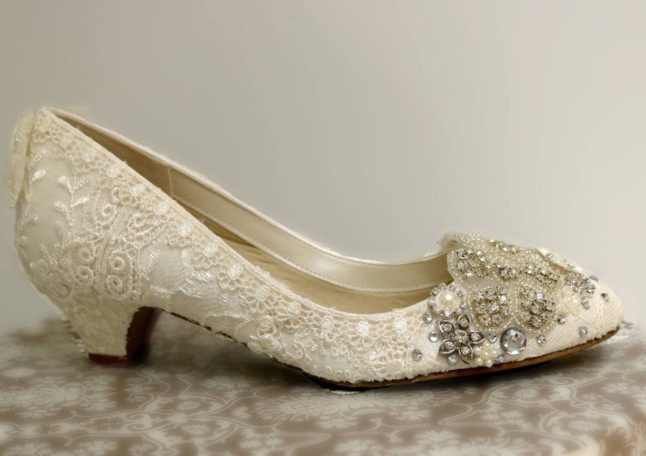 Классические Свадебные туфли для невесты