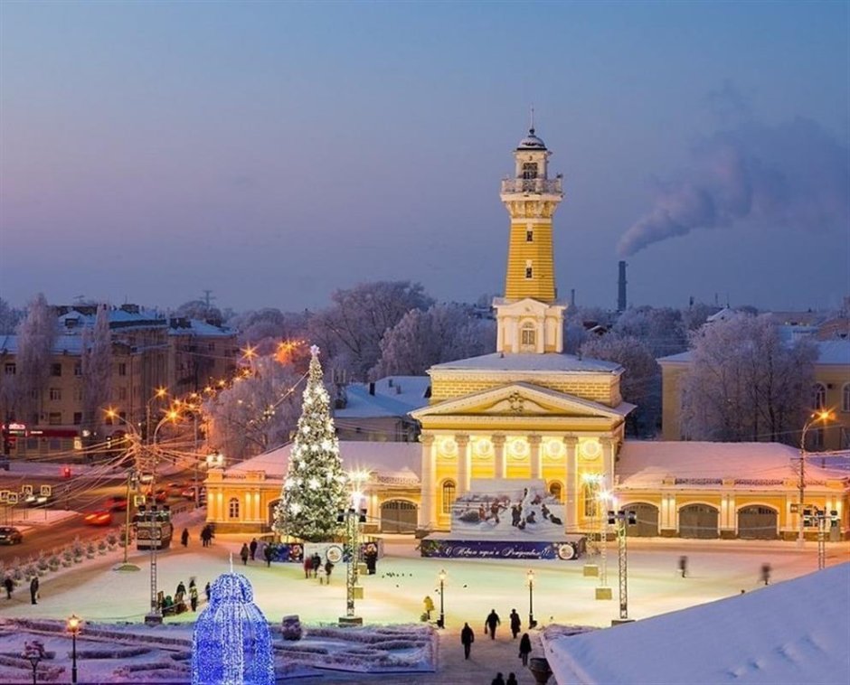 Новогодние каникулы в Костроме