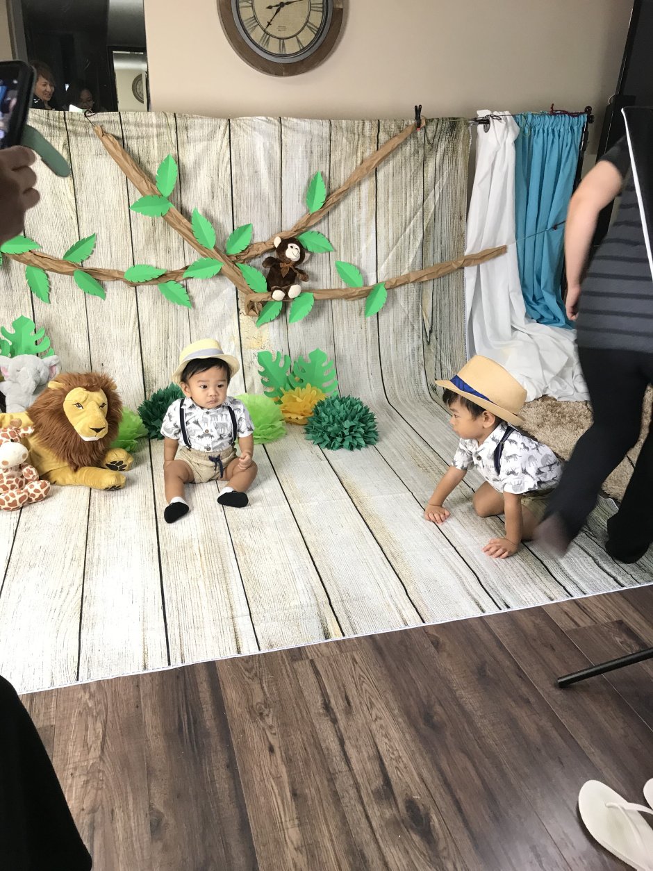 Вечеринка в стиле джунгли для детей